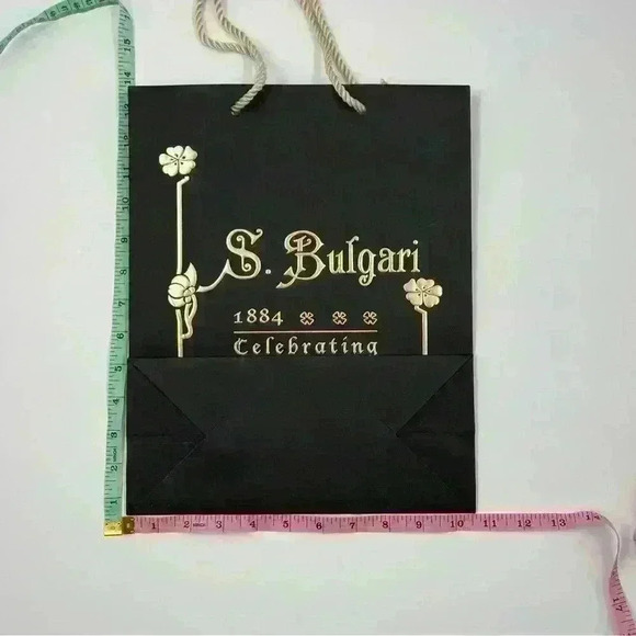 **Lot of 6** Shopping Bags Paper Various Designers, Vera Bradley, S. Bulgari - Picture 8 of 8